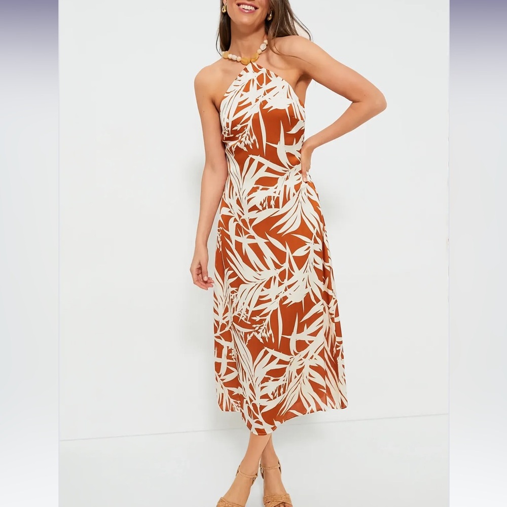 NWT Tuckernuck Hyacinth House halter maxi dress